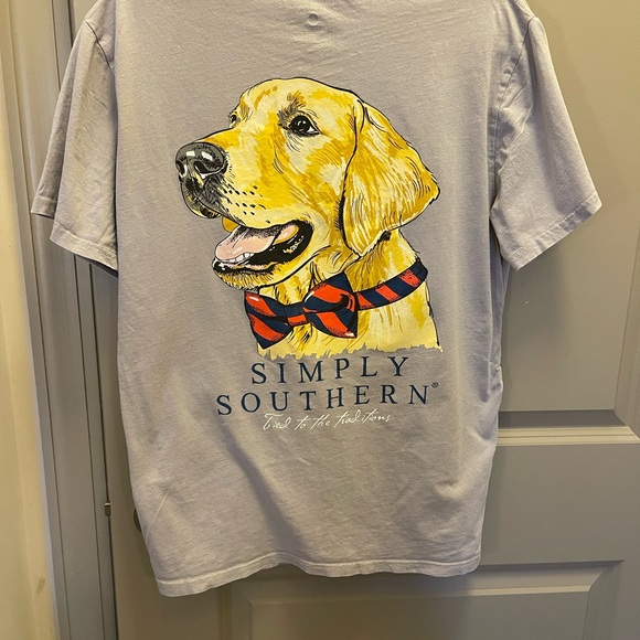 Simply Southern Dog Graphic T-Shirt - Picture 1 of 5